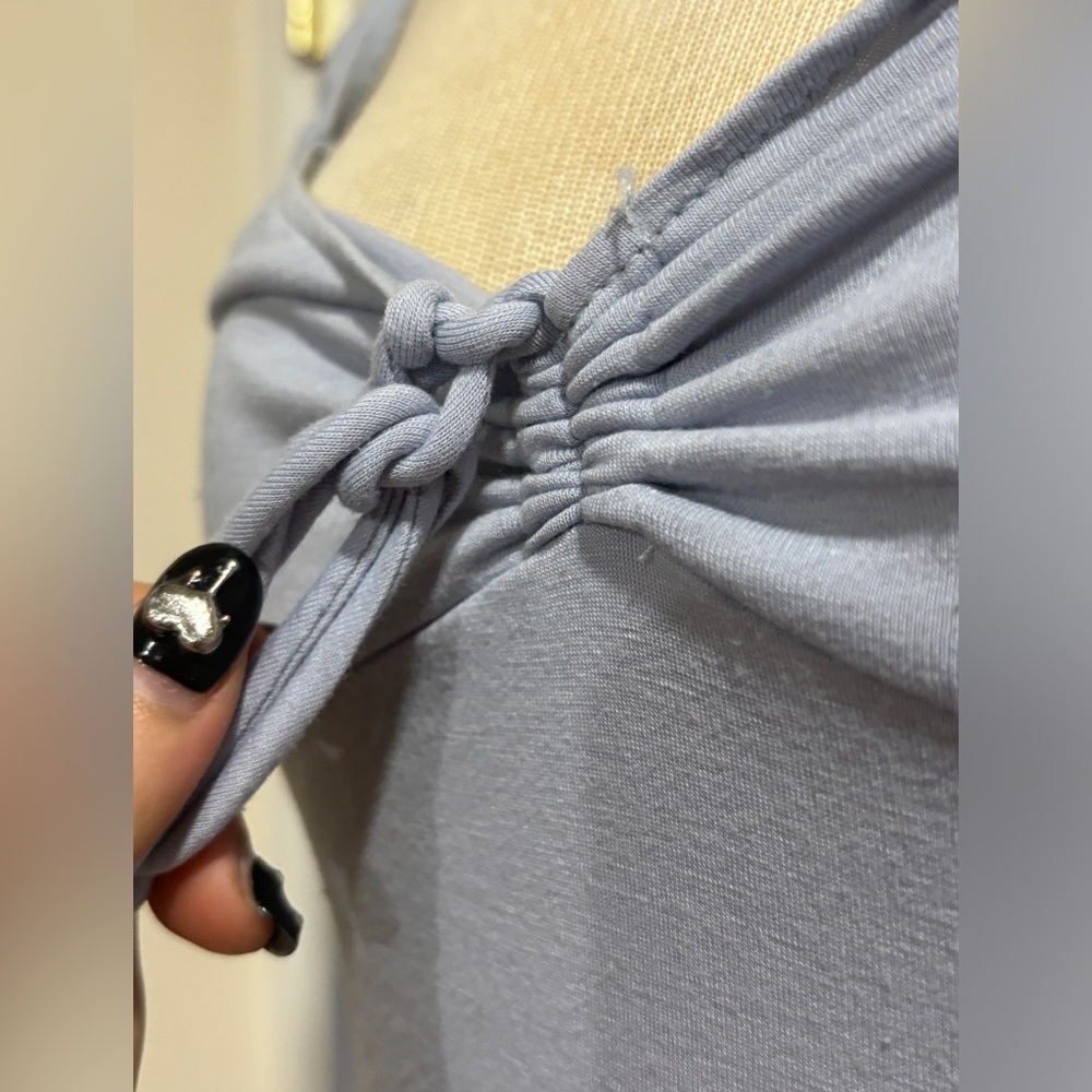 DKNY Blue Blouse